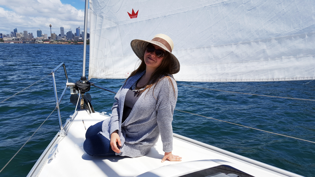 On Sydney with yacht sailing Tour Photo4