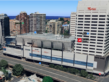 Westfield Bondi Junction shopping centre eastern suburbs Sydney